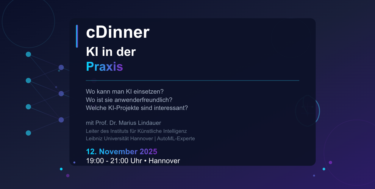 cDinner - KI in der Praxis event photo