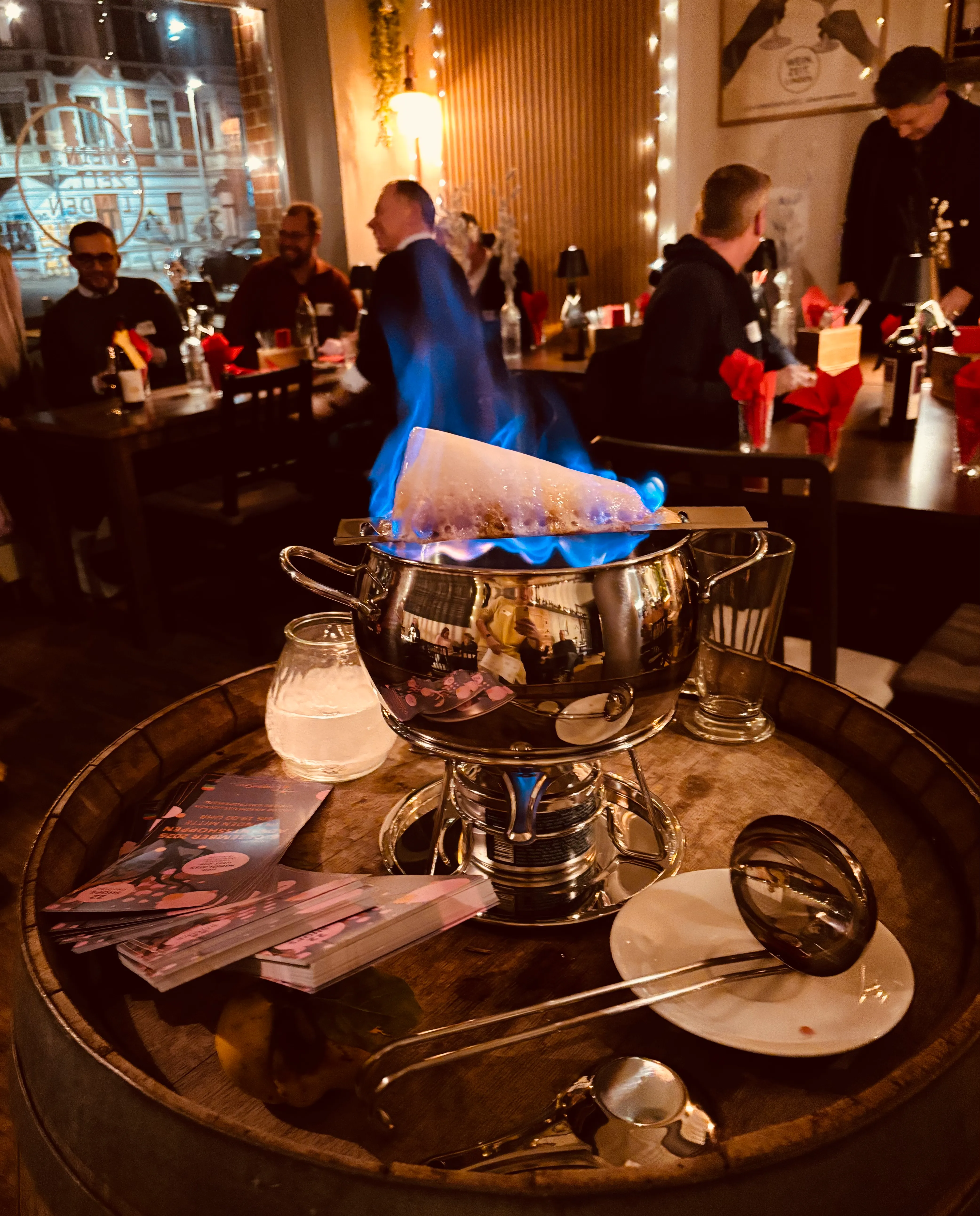 cDinner - Feuerzangenbowle Eventfoto